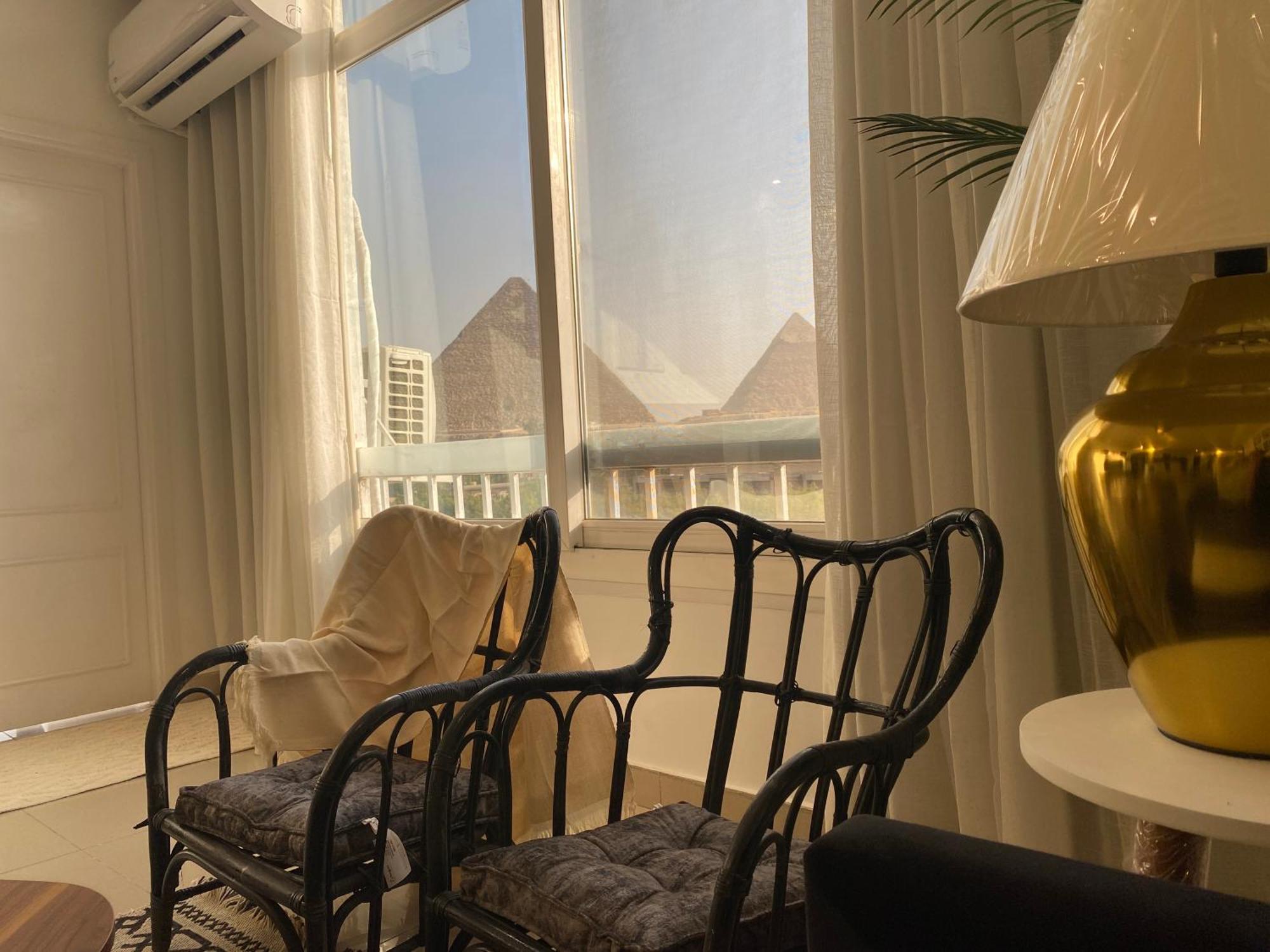 Apartamento The Pyramid Area Vibe El El Cairo Exterior foto